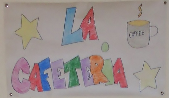 CAFETERÍA LETRERO
