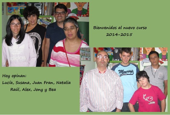 Los chicos del grupo de Capacitación empiezan con muchas ganas :D