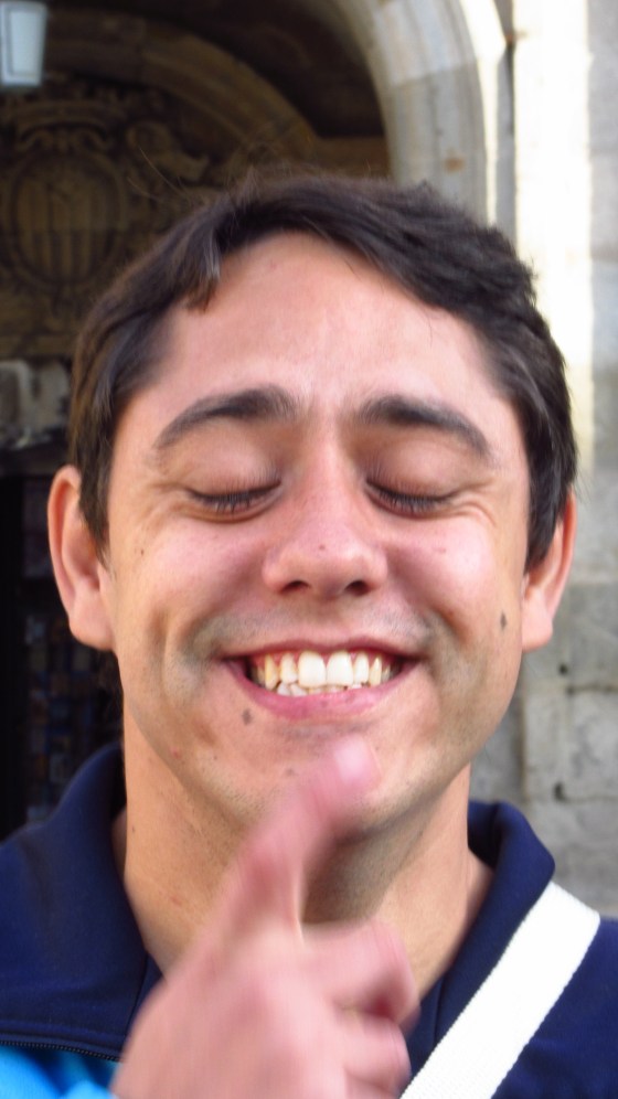 David, repartidor de felicidad