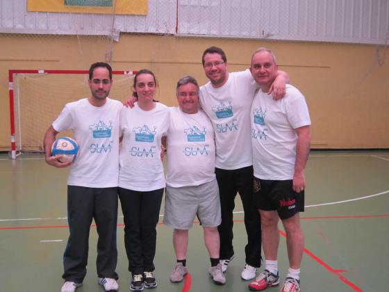 Equipo SLM CEE: Javier, Vero, Miguel, Carlos, Antonio, Adrián
