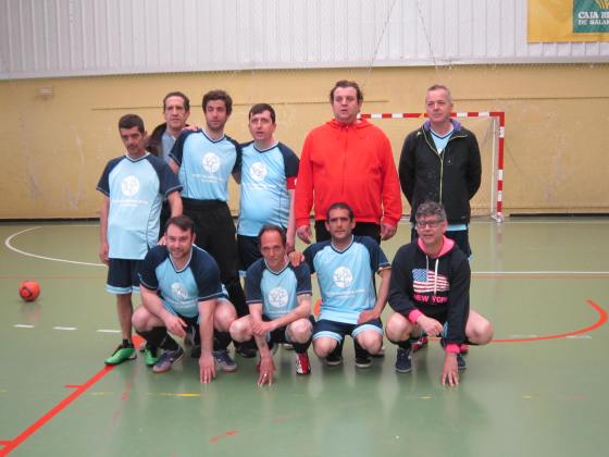 Equipo FEAFES: Nacho, Oscar, A. Luis, Luis, Paulino, Antonio, Javier, José Miguel