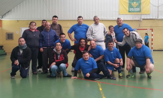 Equipo ASPAR: Juan López, Jesús, Javi, Víctor, Delfín, Chema