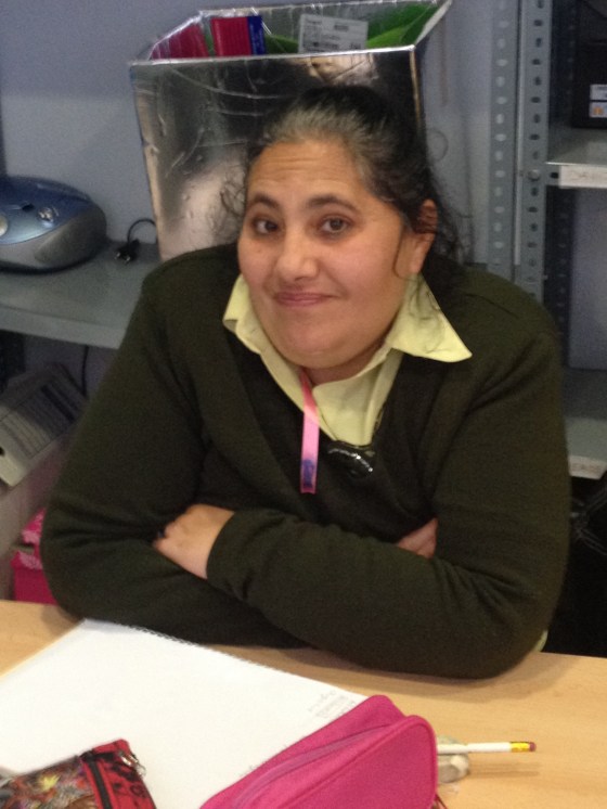 A Rocío le encantan las procesiones