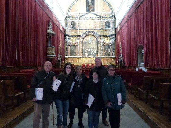 En esta foto estoy con alguno de mis compañeros