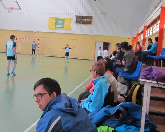 Animación en las gradas