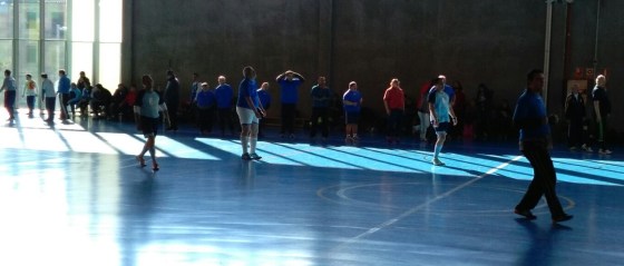 Gran ambiente en el Pabellón